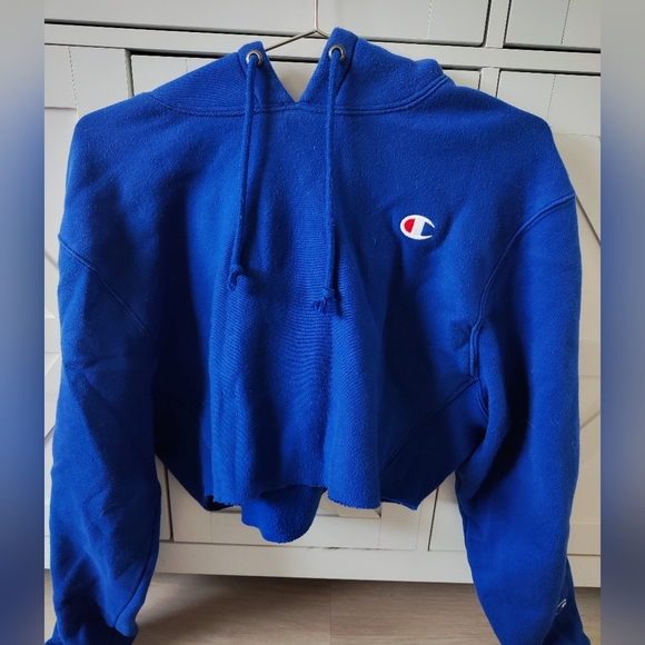Champion Blue Pullover Hoodie - Picture 2 of 3